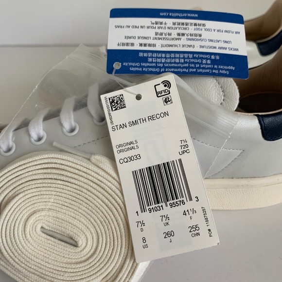Adidas Originals Stan Smith Recon White Navy blue - Picture 4 of 5
